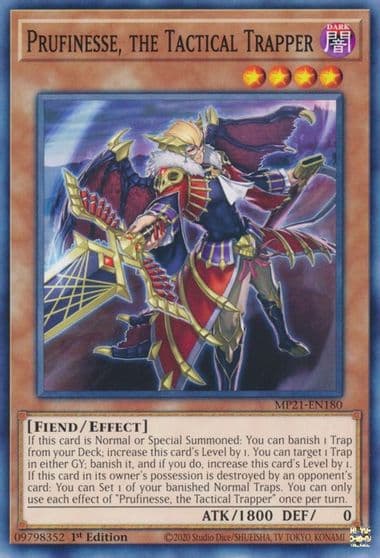 Prufinesse the Tactical Trapper 2021 Tin of Ancient Battles Yu-Gi-Oh! card