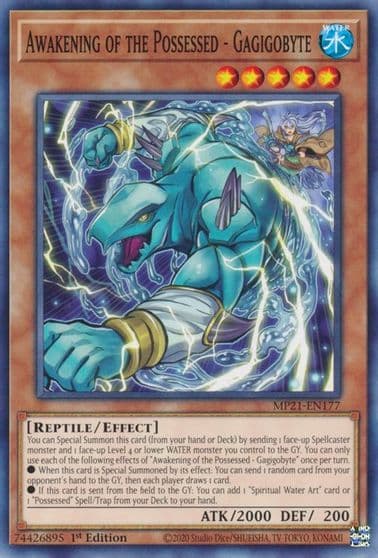 Awakening of the Possessed Gagigobyte 2021 Tin of Ancient Battles Yu-Gi-Oh! card