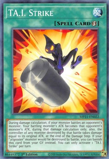 TAI Strike 2021 Tin of Ancient Battles Yu-Gi-Oh! card
