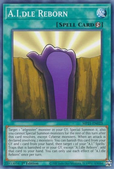 AIdle Reborn 2021 Tin of Ancient Battles Yu-Gi-Oh! card