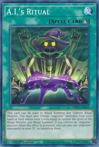 AIs Ritual 2021 Tin of Ancient Battles Yu-Gi-Oh! card