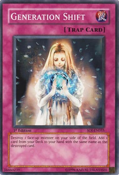 Generation Shift Shadow of Infinity Yu-Gi-Oh! card