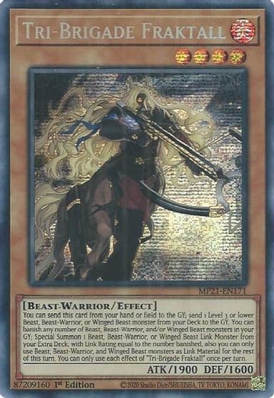 Tri Brigade Fraktall 2021 Tin of Ancient Battles Yu-Gi-Oh! card
