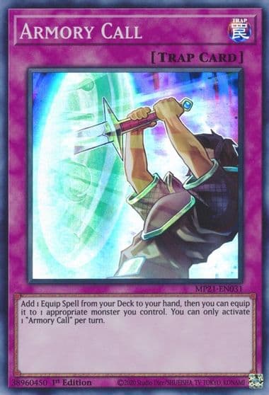 Armory Call 2021 Tin of Ancient Battles Yu-Gi-Oh! card