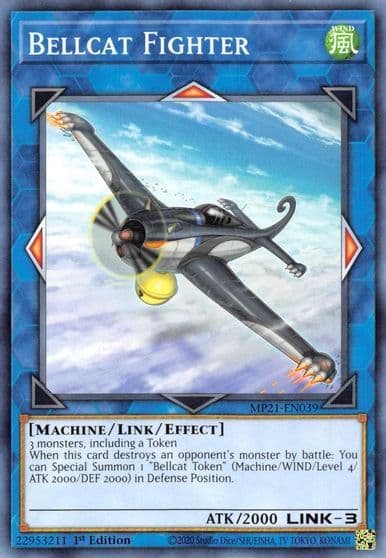 Bellcat Fighter 2021 Tin of Ancient Battles Yu-Gi-Oh! card