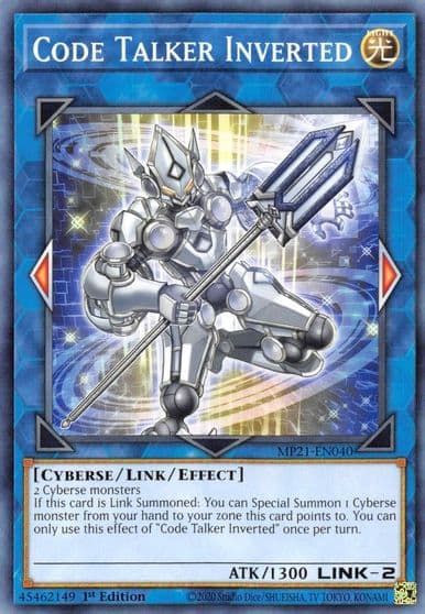 Code Talker Inverted 2021 Tin of Ancient Battles Yu-Gi-Oh! card