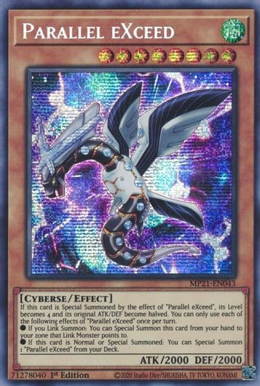 Parallel eXceed 2021 Tin of Ancient Battles Yu-Gi-Oh! card