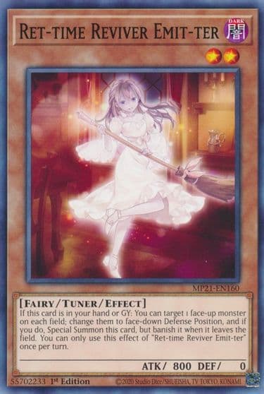 Ret time Reviver Emit ter 2021 Tin of Ancient Battles Yu-Gi-Oh! card