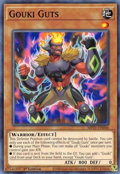 Gouki Guts 2021 Tin of Ancient Battles Yu-Gi-Oh! card