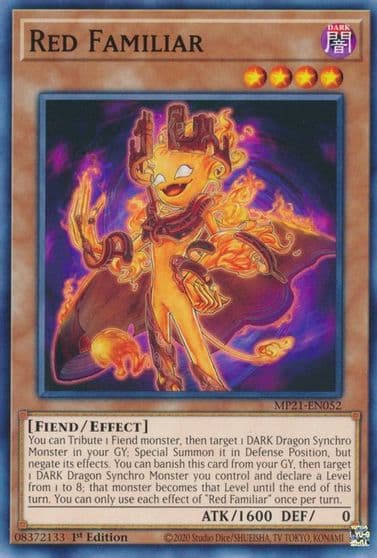Red Familiar 2021 Tin of Ancient Battles Yu-Gi-Oh! card