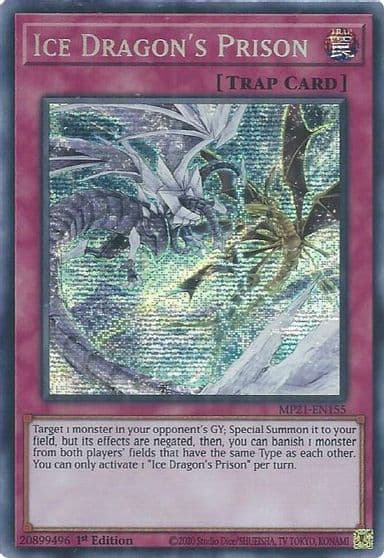Ice Dragons Prison 2021 Tin of Ancient Battles Yu-Gi-Oh! card