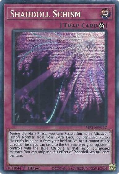 Shaddoll Schism 2021 Tin of Ancient Battles Yu-Gi-Oh! card