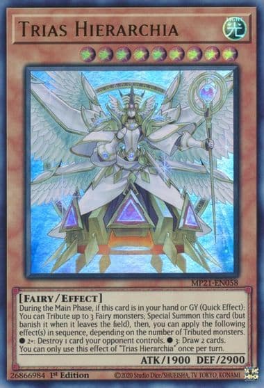 Trias Hierarchia 2021 Tin of Ancient Battles Yu-Gi-Oh! card