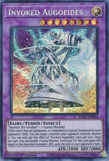 Invoked Augoeides 2021 Tin of Ancient Battles Yu-Gi-Oh! card