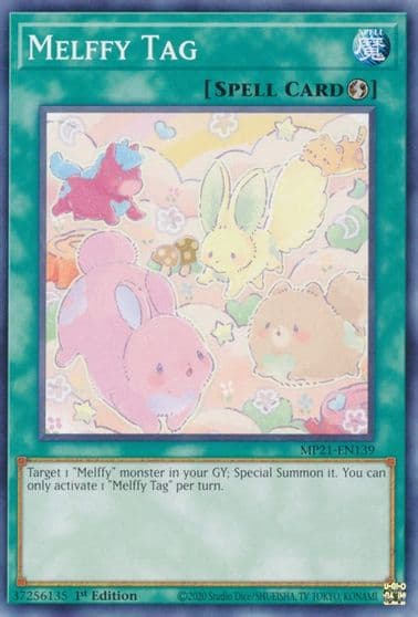 Melffy Tag 2021 Tin of Ancient Battles Yu-Gi-Oh! card