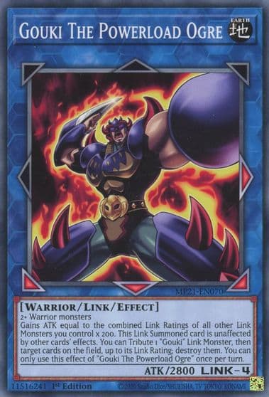 Gouki The Powerload Ogre 2021 Tin of Ancient Battles Yu-Gi-Oh! card