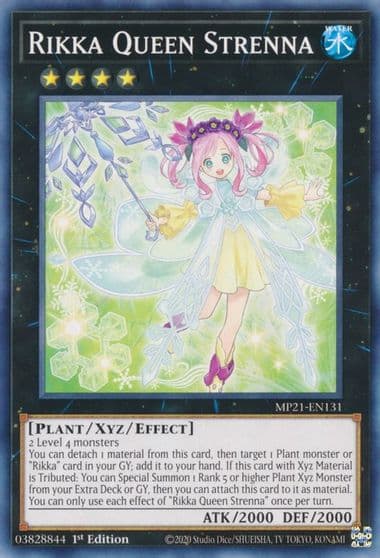 Rikka Queen Strenna 2021 Tin of Ancient Battles Yu-Gi-Oh! card