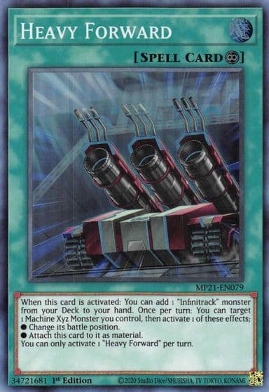Heavy Forward 2021 Tin of Ancient Battles Yu-Gi-Oh! card