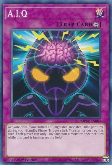 AIQ 2021 Tin of Ancient Battles Yu-Gi-Oh! card