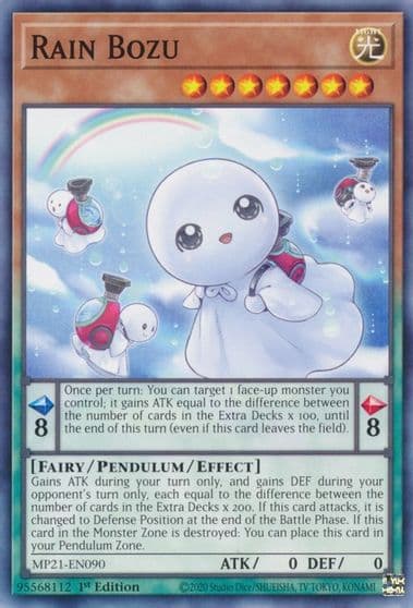 Rain Bozu 2021 Tin of Ancient Battles Yu-Gi-Oh! card
