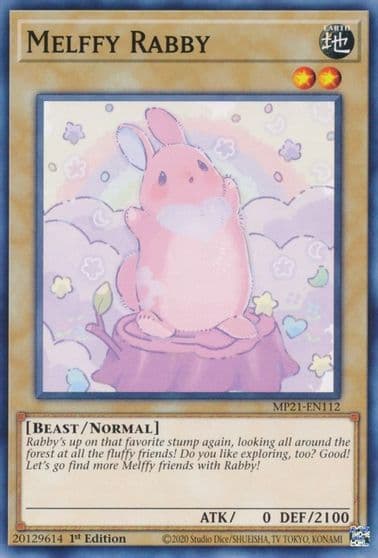 Melffy Rabby 2021 Tin of Ancient Battles Yu-Gi-Oh! card
