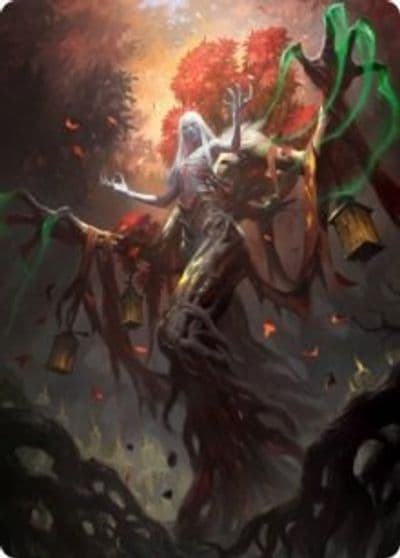 Wrenn and Seven Art Card Art Series: Innistrad: Midnight Hunt Magic card