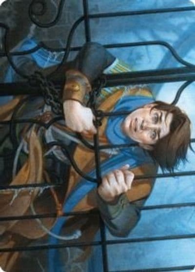 Locked in the Cemetery Art Card Art Series: Innistrad: Midnight Hunt Magic card