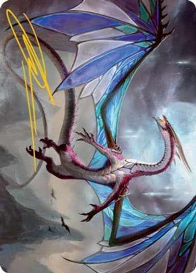Moonveil Regent Art Card Gold Stamped Signature Art Series: Innistrad: Midnight Hunt Magic card