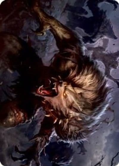 Village Reavers Art Card Art Series: Innistrad: Midnight Hunt Magic card