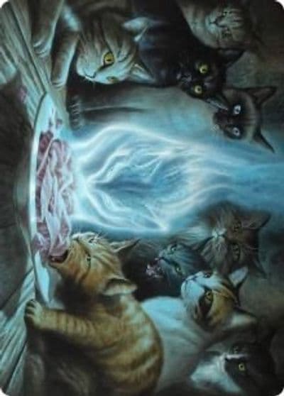 Cant Stay Away Art Card Art Series: Innistrad: Midnight Hunt Magic card