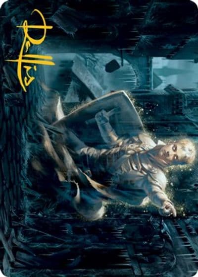 Dennick Pious Apparition Art Card Gold Stamped Signature Art Series: Innistrad: Midnight Hunt Magic card