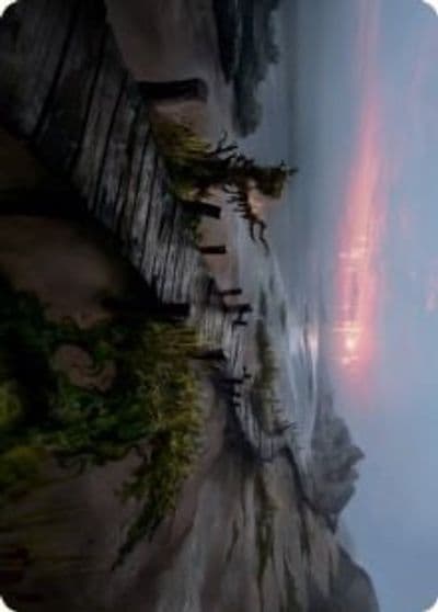 Deserted Beach Art Card Art Series: Innistrad: Midnight Hunt Magic card