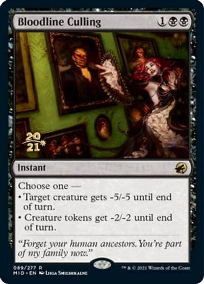 Bloodline Culling Prerelease Cards Magic card