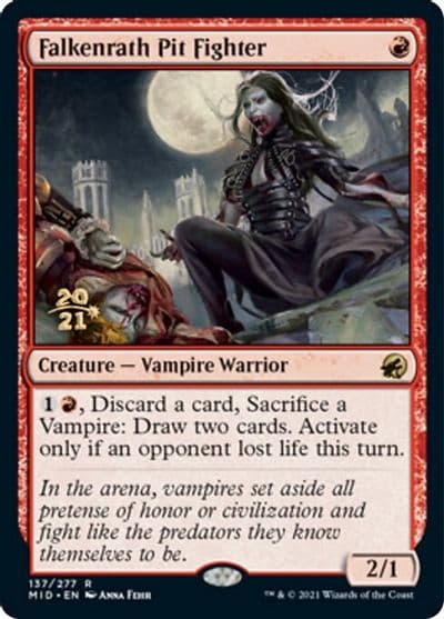 Falkenrath Pit Fighter Prerelease Cards Magic card