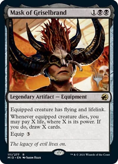 Mask of Griselbrand Promo Pack: Innistrad: Midnight Hunt Magic card