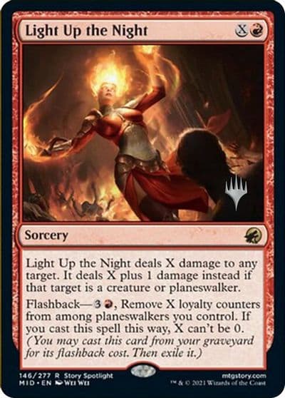 Light Up the Night Promo Pack: Innistrad: Midnight Hunt Magic card