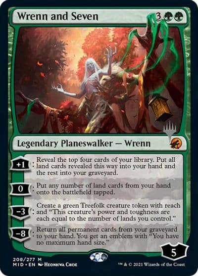 Wrenn and Seven Promo Pack: Innistrad: Midnight Hunt Magic card
