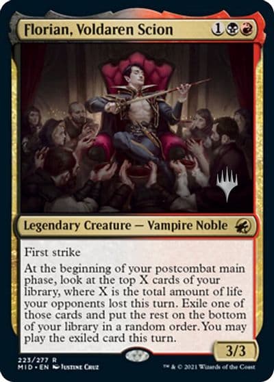 Florian Voldaren Scion Promo Pack: Innistrad: Midnight Hunt Magic card