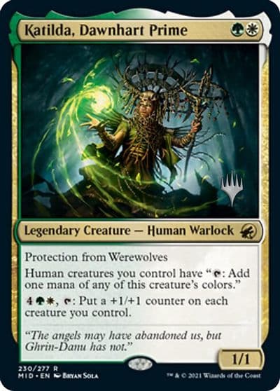 Katilda Dawnhart Prime Promo Pack: Innistrad: Midnight Hunt Magic card