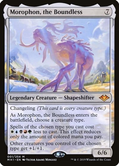 Morophon the Boundless Promo Pack: Innistrad: Midnight Hunt Magic card