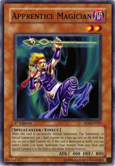 Apprentice Magician Structure Deck: Spellcaster's Judgment Yu-Gi-Oh! card