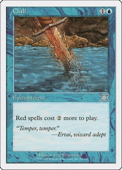 Chill Classic Sixth Edition Magic card