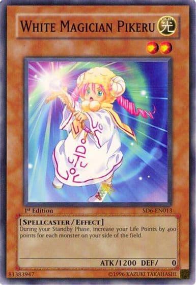 White Magician Pikeru Structure Deck: Spellcaster's Judgment Yu-Gi-Oh! card