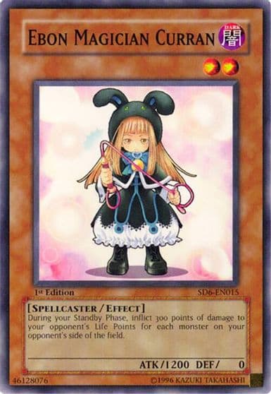 Ebon Magician Curran Structure Deck: Spellcaster's Judgment Yu-Gi-Oh! card