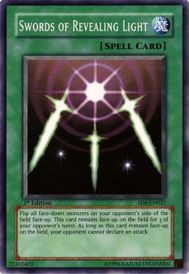 Swords of Revealing Light Structure Deck: Spellcaster's Judgment Yu-Gi-Oh! card