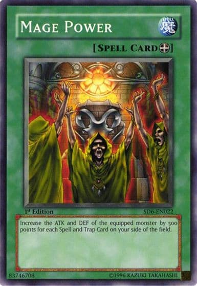 Mage Power Structure Deck: Spellcaster's Judgment Yu-Gi-Oh! card