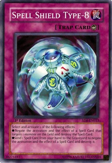 Spell Shield Type 8 Structure Deck: Spellcaster's Judgment Yu-Gi-Oh! card