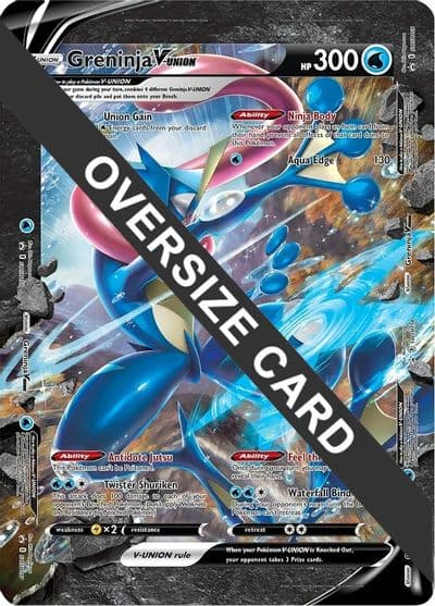 Greninja V-UNION Jumbo Cards Pokemon card