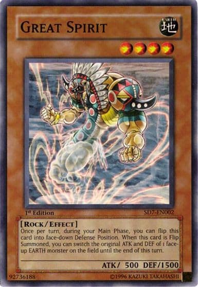 Great Spirit Structure Deck: Invincible Fortress Yu-Gi-Oh! card