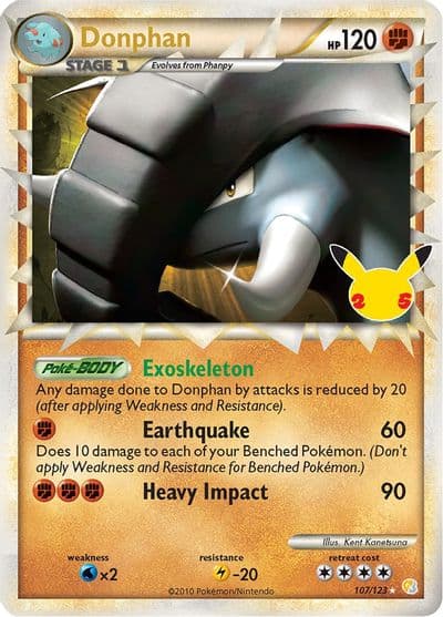 Donphan (Prime) Celebrations: Classic Collection Pokemon card